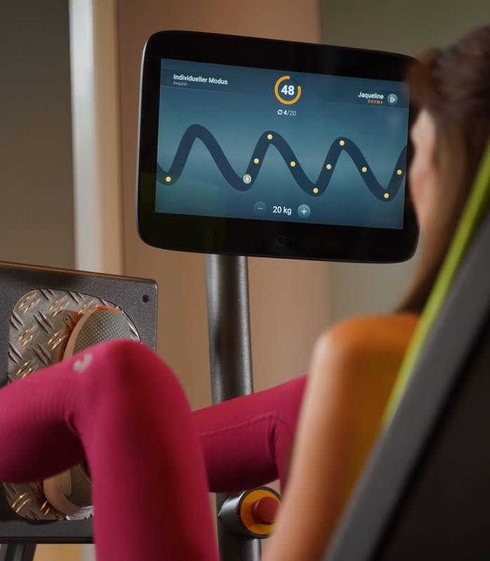 Gesundarium Mühlheim-Kärlich: Training am EGYM Gerät.