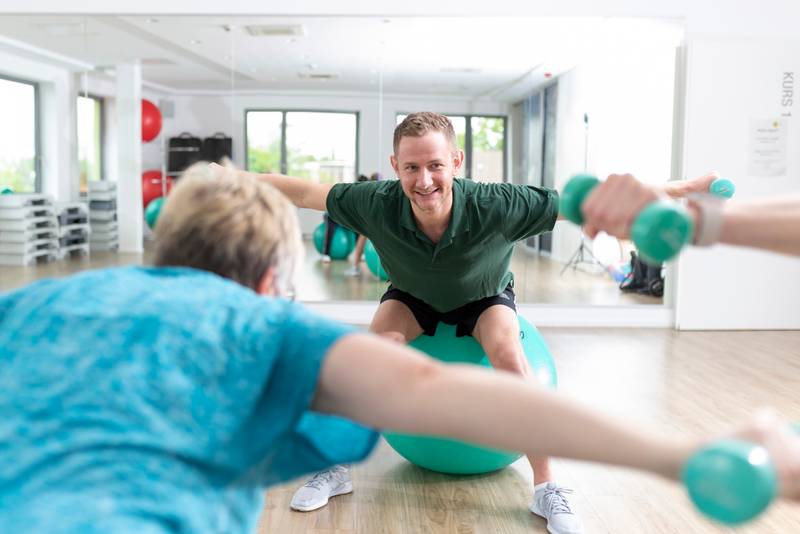 Gesundarium Mühlheim-Kärlich: Physio Training in der Gruppe.